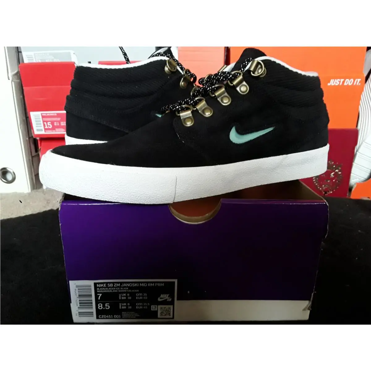 Nike shoes - Nike Zoom Stefan Janoski - Zoom Stefan Janoski - CZ0451 001 - Black 0