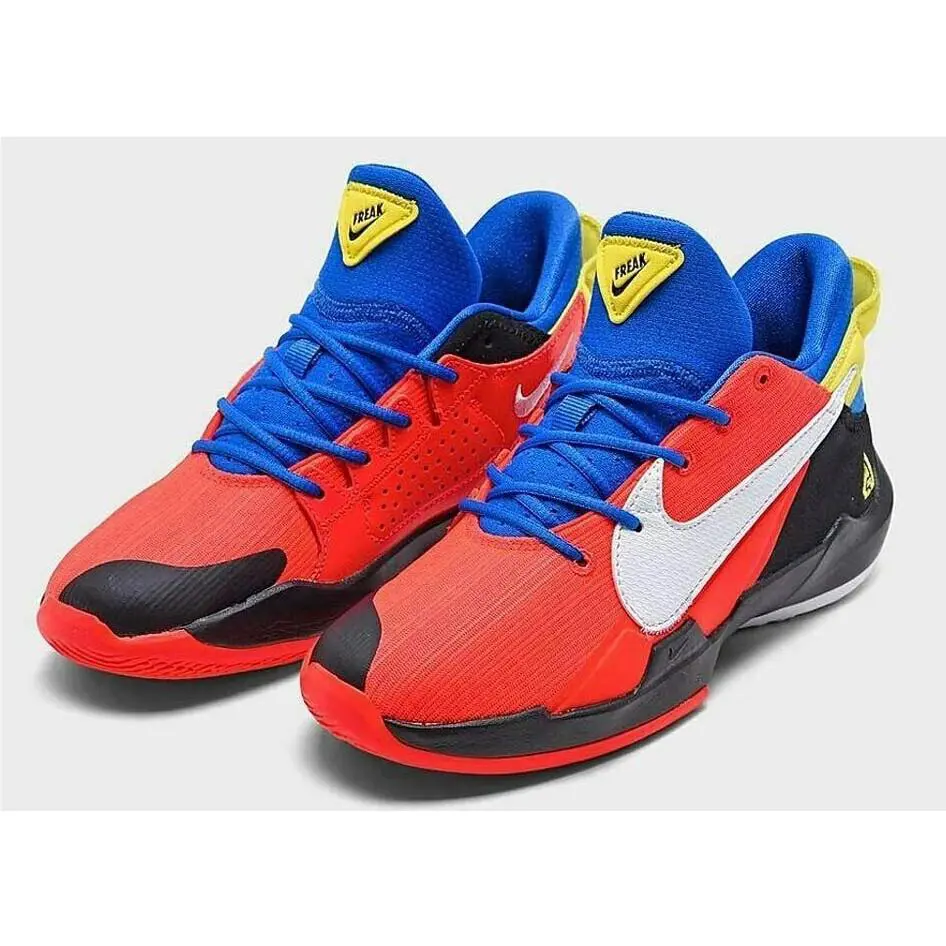 Nike shoes - Nike Zoom Freak 2 - Zoom Freak - CN8574 606 - Bright Crimson/White/Opti Yellow/Signal Blue 2