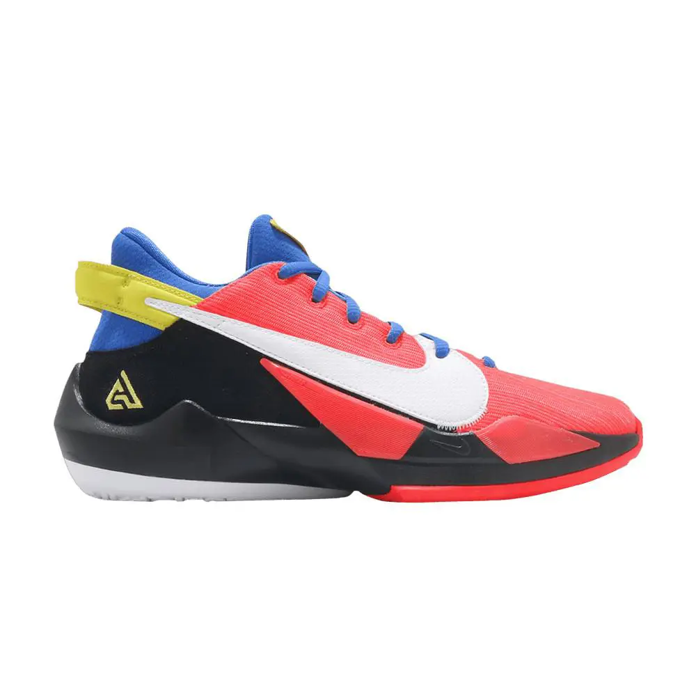 Nike shoes - Nike Zoom Freak 2 - Zoom Freak - CN8574 606 - Bright Crimson/White/Opti Yellow/Signal Blue 1