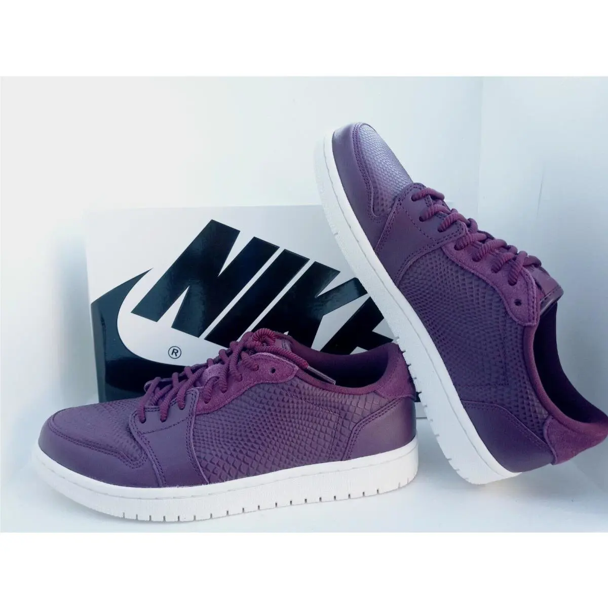 Nike shoes - Air Jordan 1 Low - Air Low - AO1935-600 - BORDEAUX-PHANTOM 2