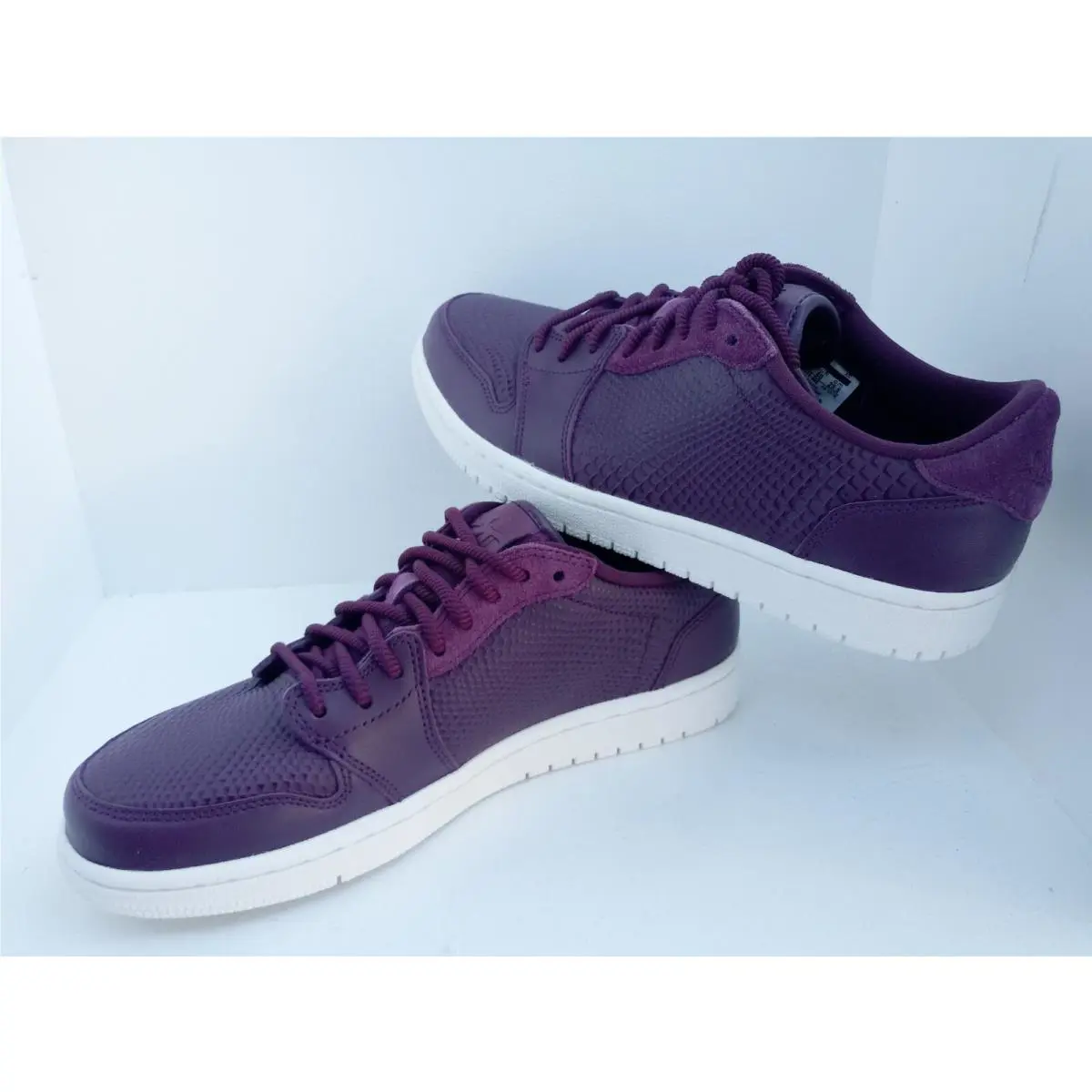 Nike shoes - Air Jordan 1 Low - Air Low - AO1935-600 - BORDEAUX-PHANTOM 4