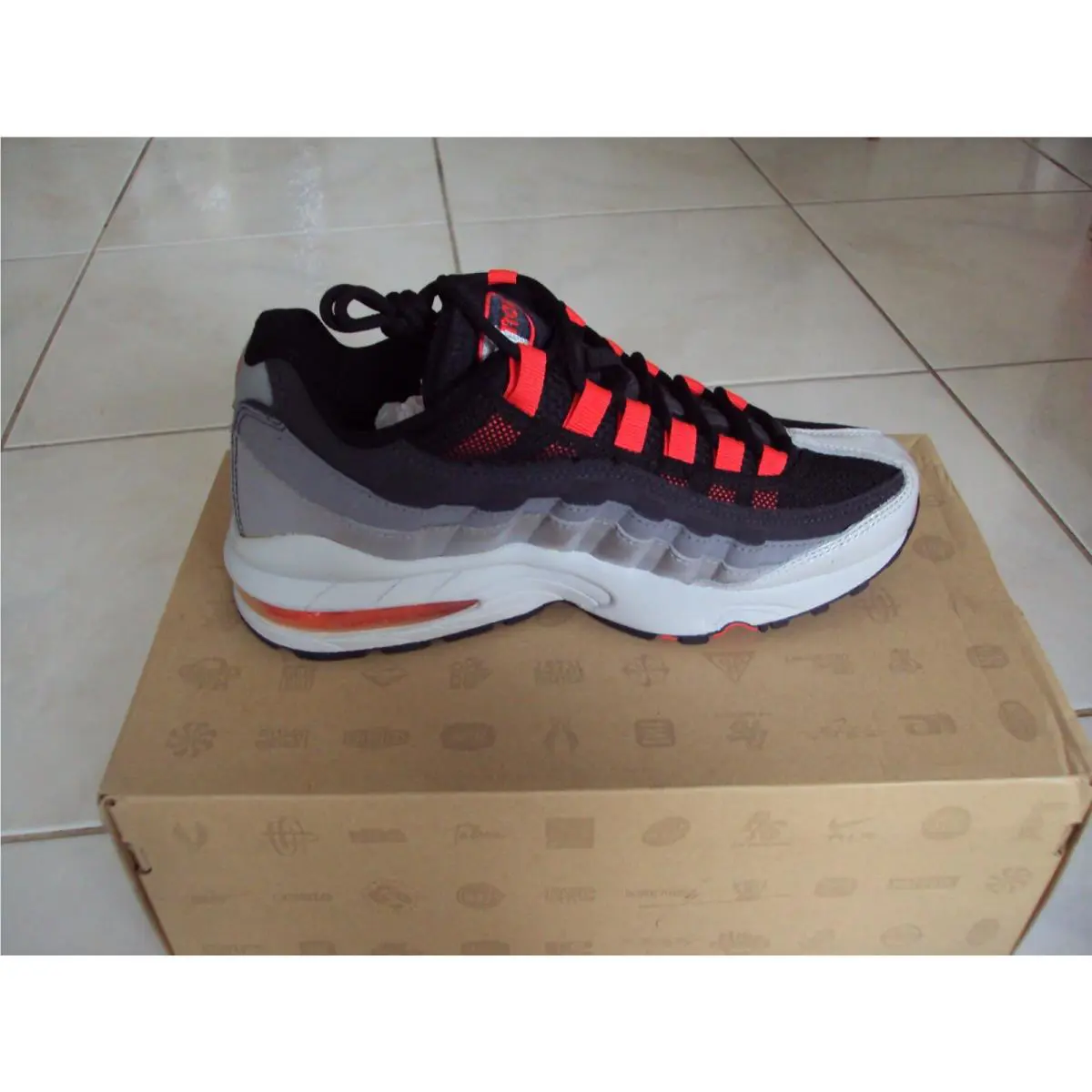 Nike shoes - Nike Air Max 95 - Air Max - 307565-066 - Gray/Red 2