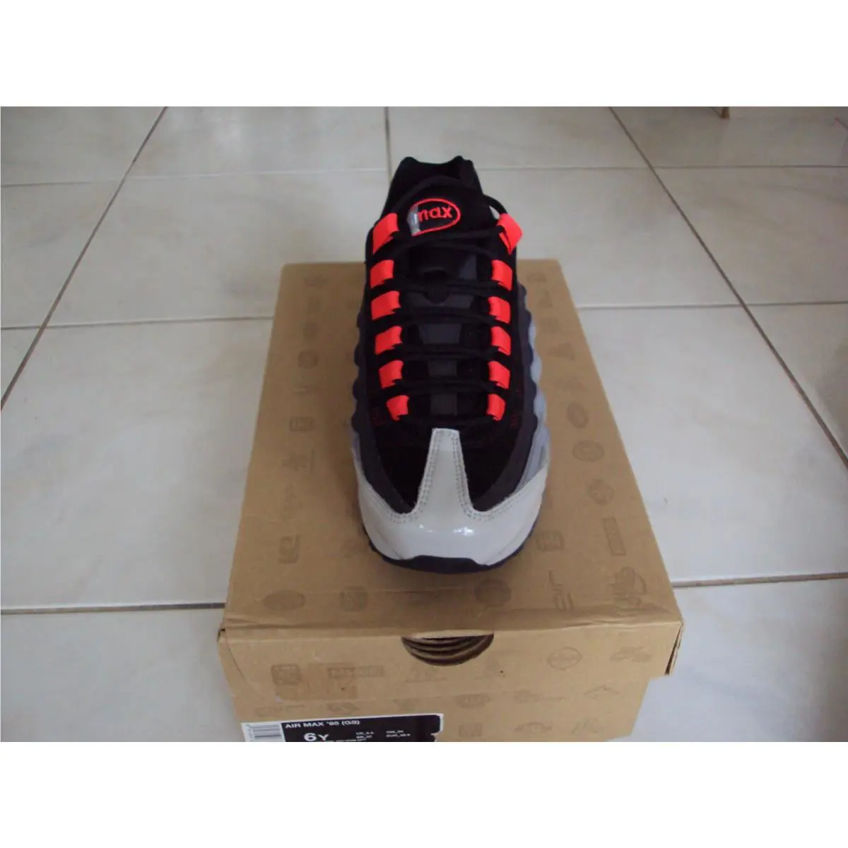 Nike shoes - Nike Air Max 95 - Air Max - 307565-066 - Gray/Red 5