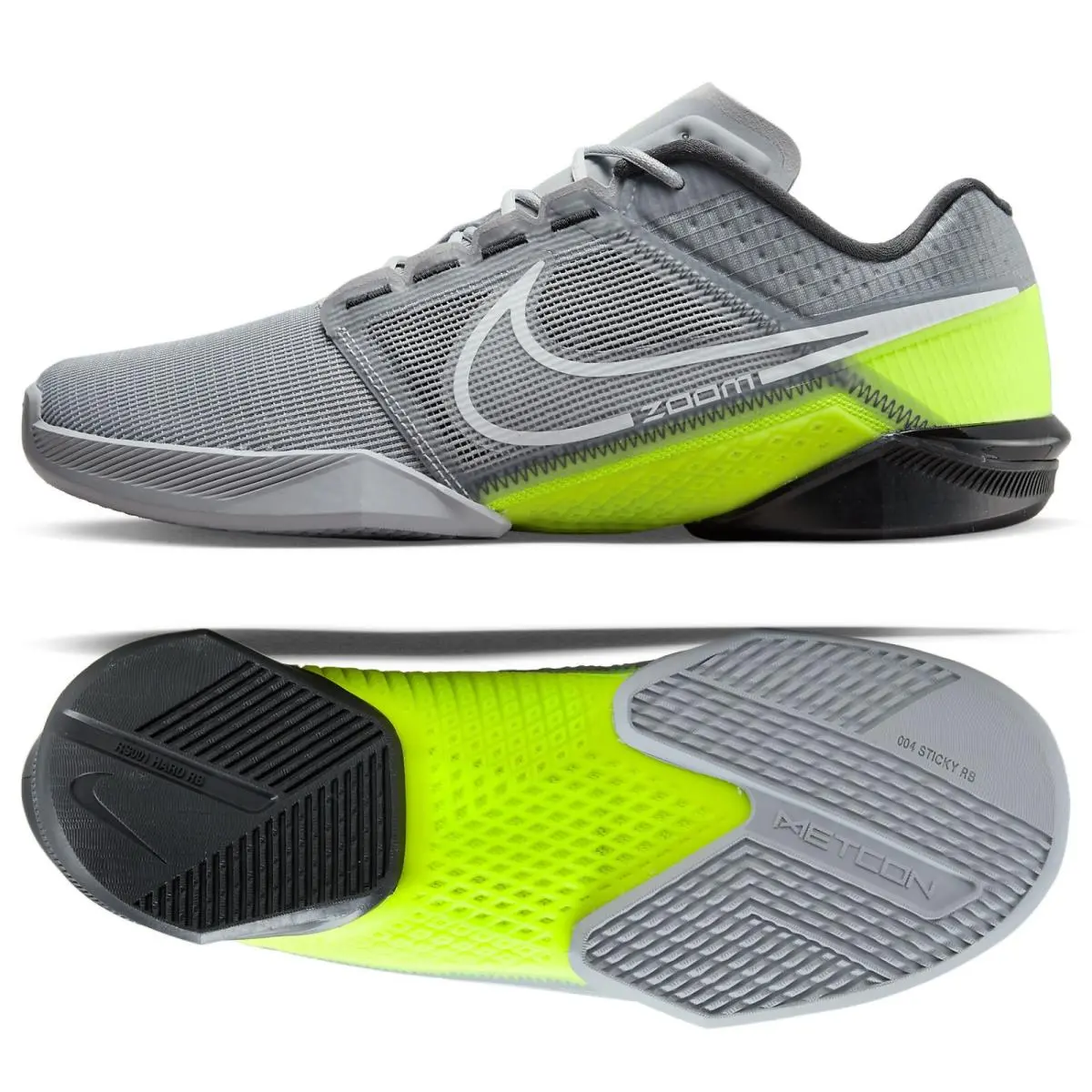 Nike shoes - Nike Zoom Metcon Turbo 2 - DH3392-001 - Wolf Grey/Volt/Black/White 8