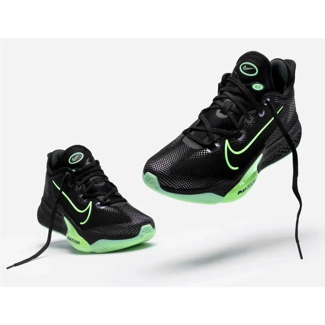 Nike shoes - Nike Air Zoom BB NXT - CK5707-001 - BLACK/VALERIAN BLUE-LIME BLAST 3