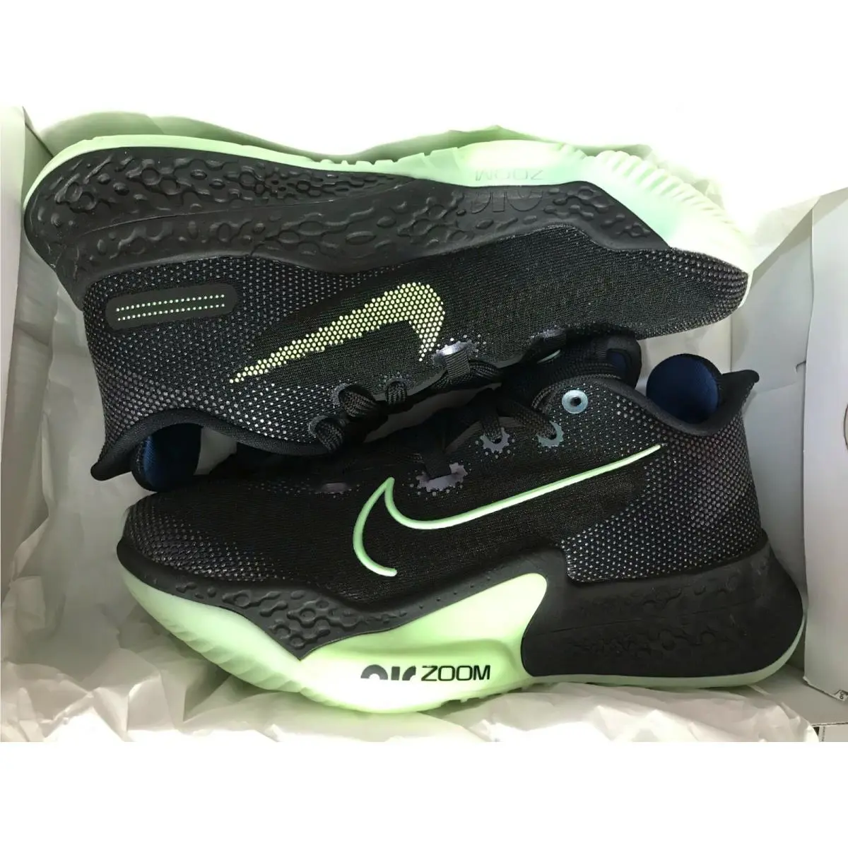 Nike shoes - Nike Air Zoom BB NXT - CK5707-001 - BLACK/VALERIAN BLUE-LIME BLAST 18