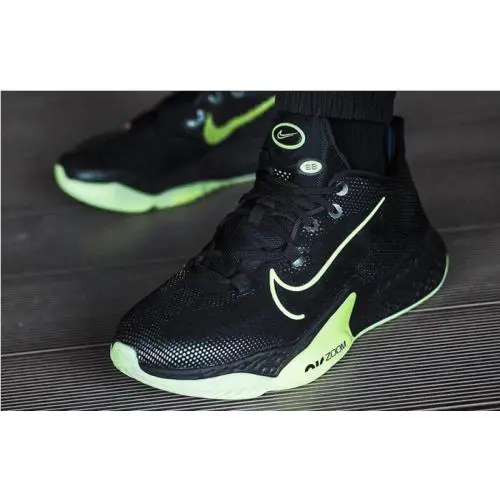 Nike shoes - Nike Air Zoom BB NXT - CK5707-001 - BLACK/VALERIAN BLUE-LIME BLAST 2