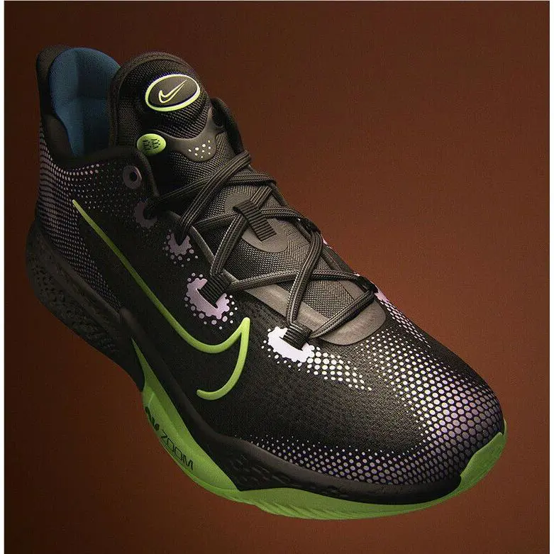 Nike shoes - Nike Air Zoom BB NXT - CK5707-001 - BLACK/VALERIAN BLUE-LIME BLAST 5
