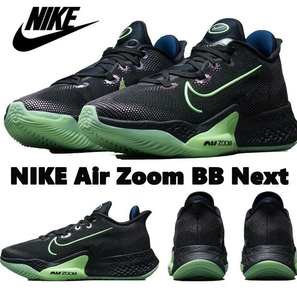 Nike shoes - Nike Air Zoom BB NXT - CK5707-001 - BLACK/VALERIAN BLUE-LIME BLAST 11