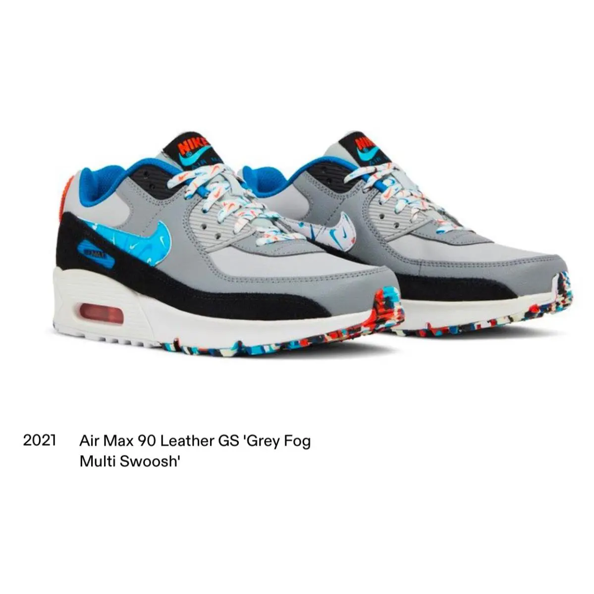 Nike shoes - Nike Air Max 90 GS - Multicolor 6