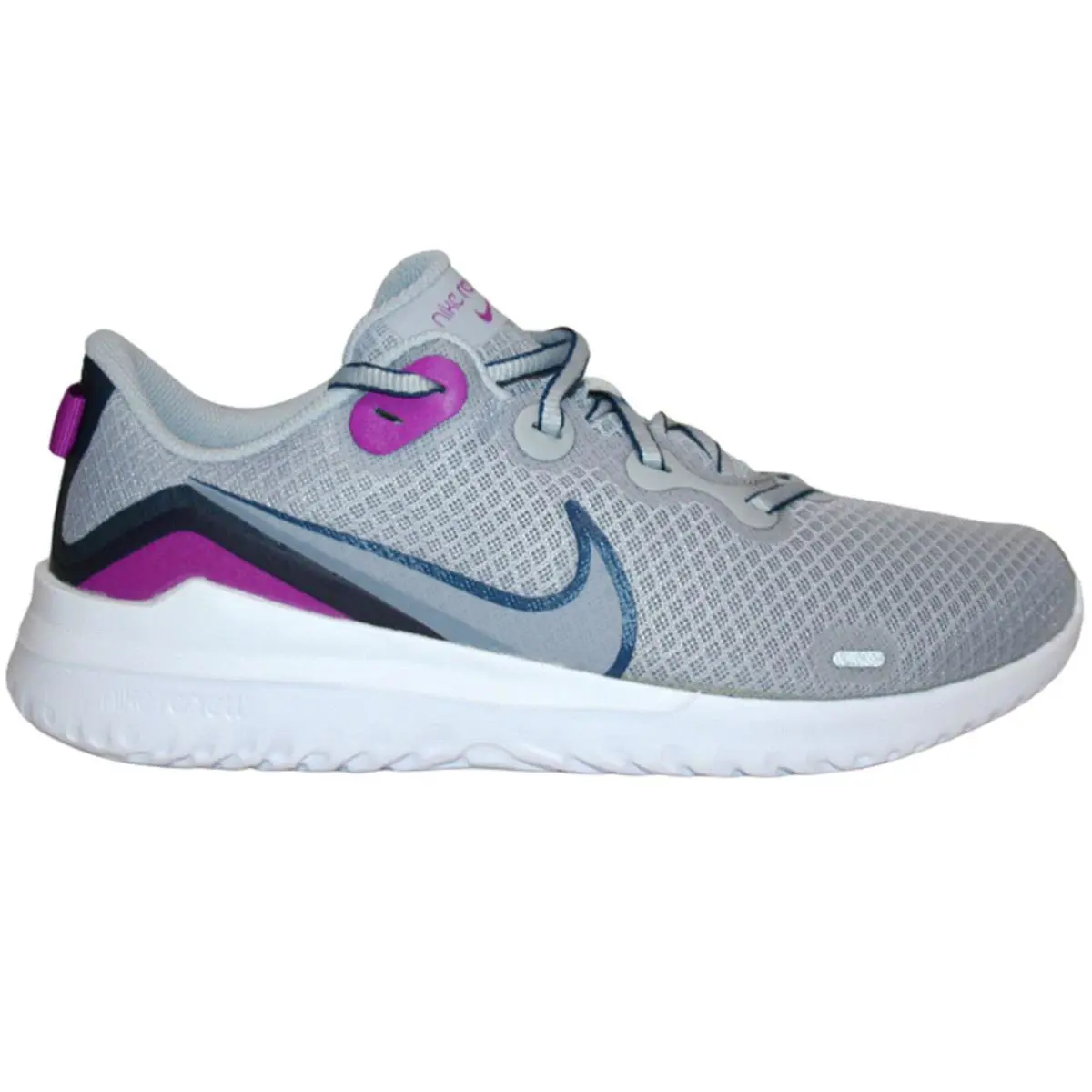 Nike Women`s Renew Ride Sneaker - Wolf Grey/Valerian Blue