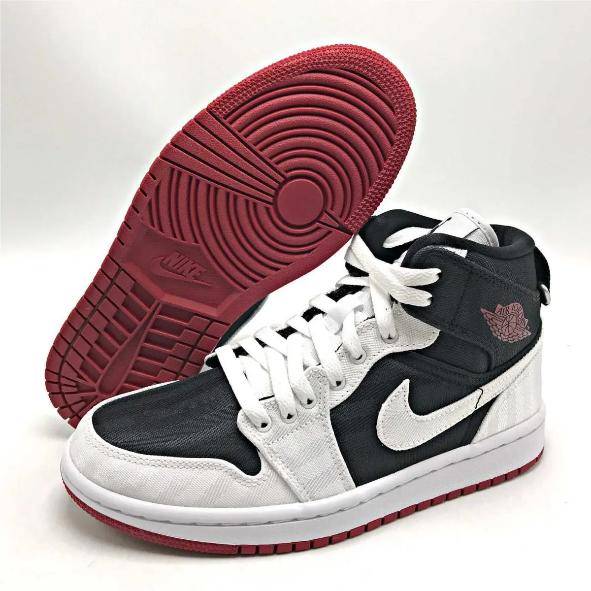Nike shoes - Air Jordan 1 Mid SE - DD9338016 - BLACK/WHITE-GYM RED 2