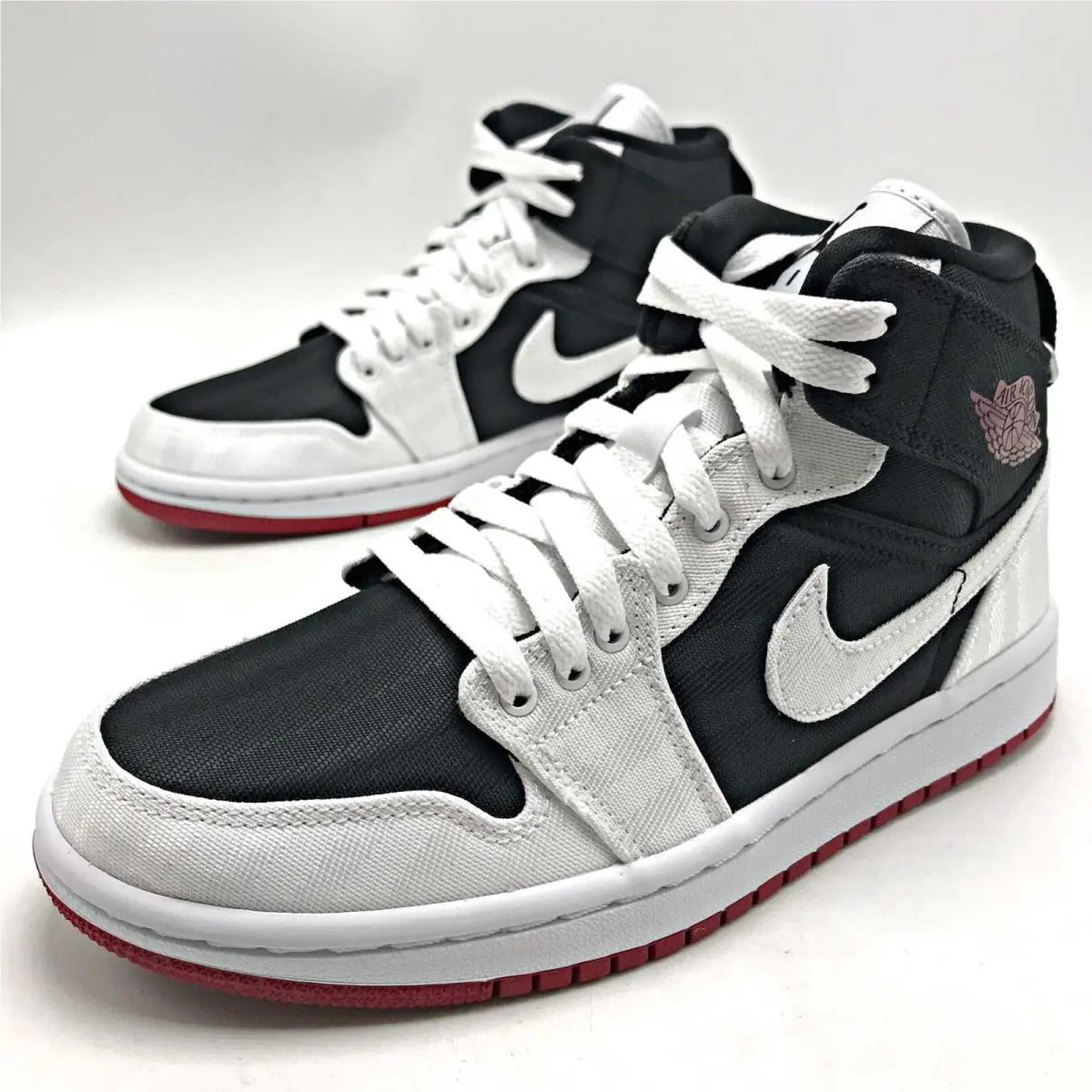 Nike shoes - Air Jordan 1 Mid SE - DD9338016 - BLACK/WHITE-GYM RED 5
