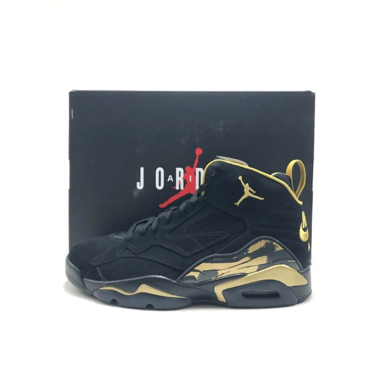 Men Nike Air Jordan Jumpman Mvp Black/metallic Gold DZ4475 007 - Black