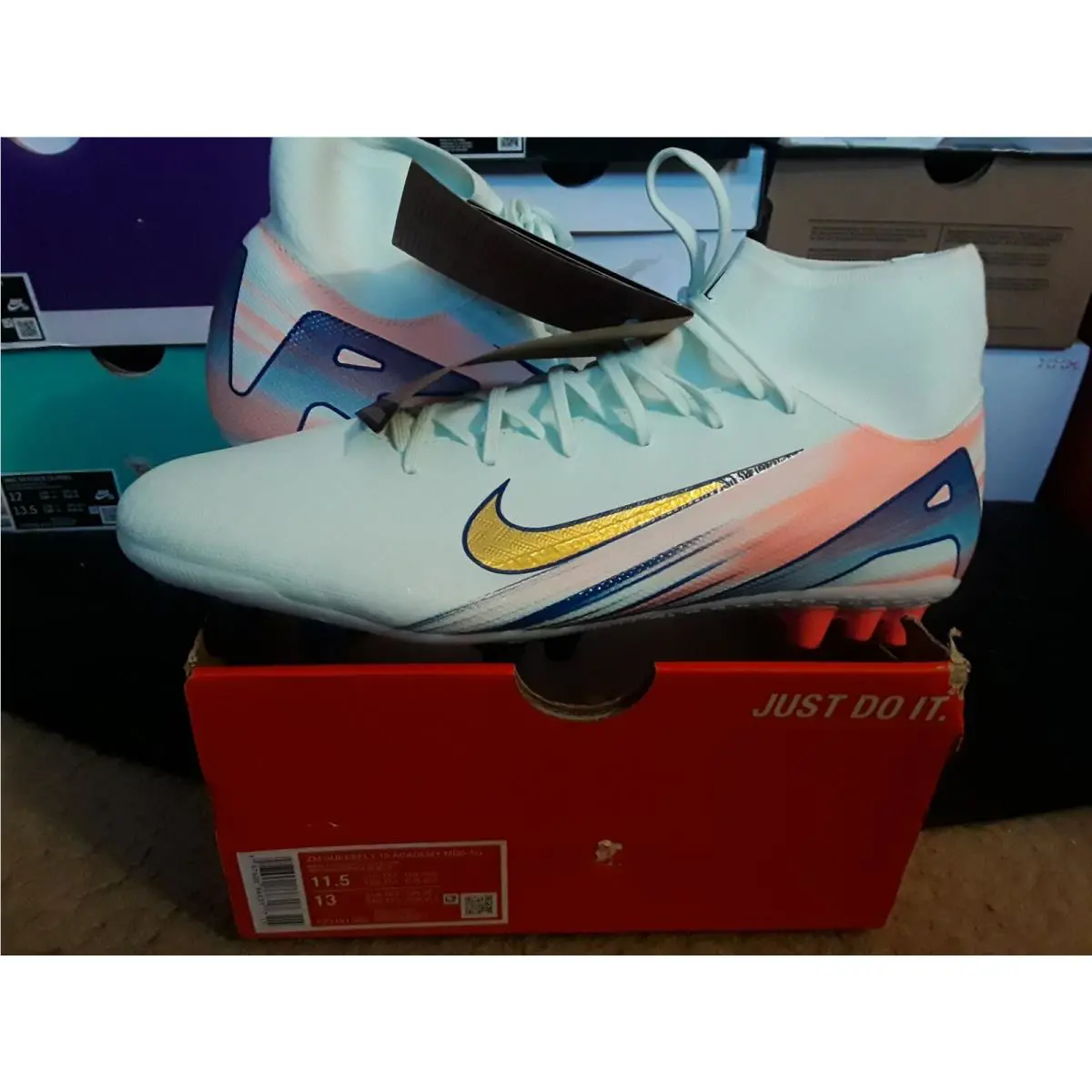 Nike shoes - Nike Air Zoom Mercurial - Air Zoom Mercurial - FZ1191-300 - Multicolor 5