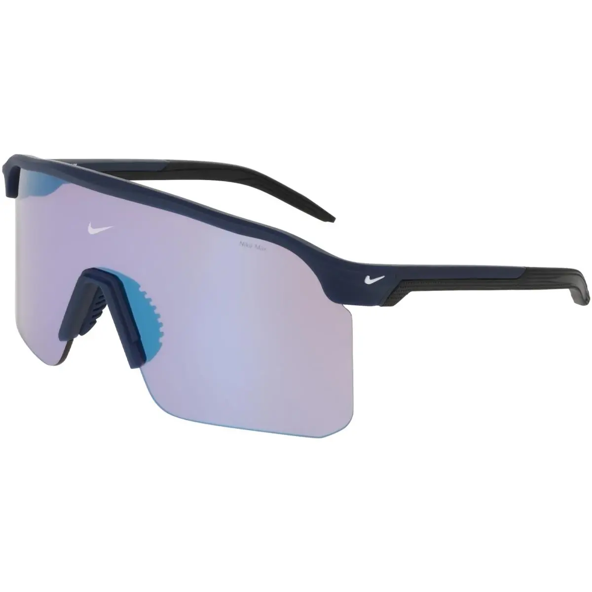 Nike Expedition Shield Team Max+ Semi-rimless Sunglasses w/ Mirror Lens NKIH0899
