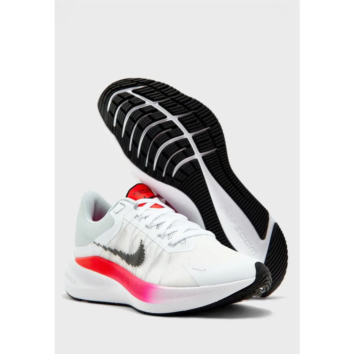 Nike shoes - Summit White, Hyper Crimson 2