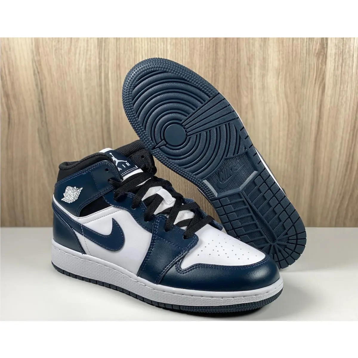 Nike shoes - Air Jordan 1 Mid GS - 554725-411 - Blue 6