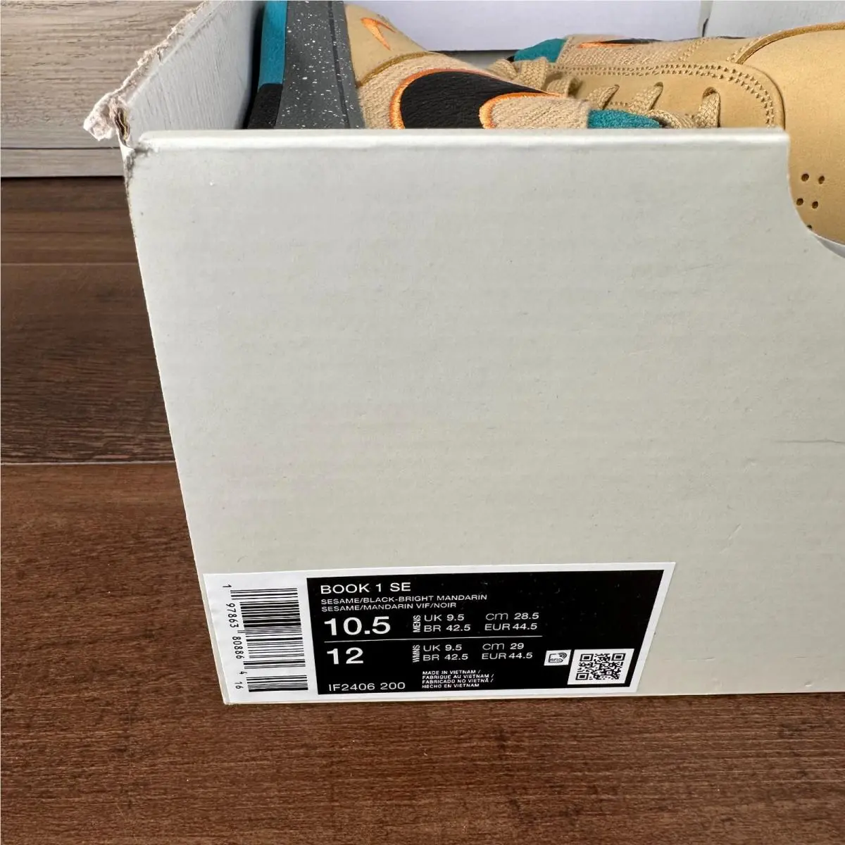 Nike shoes - Nike Book 1 - Book - IF2406-200 - Tan 7