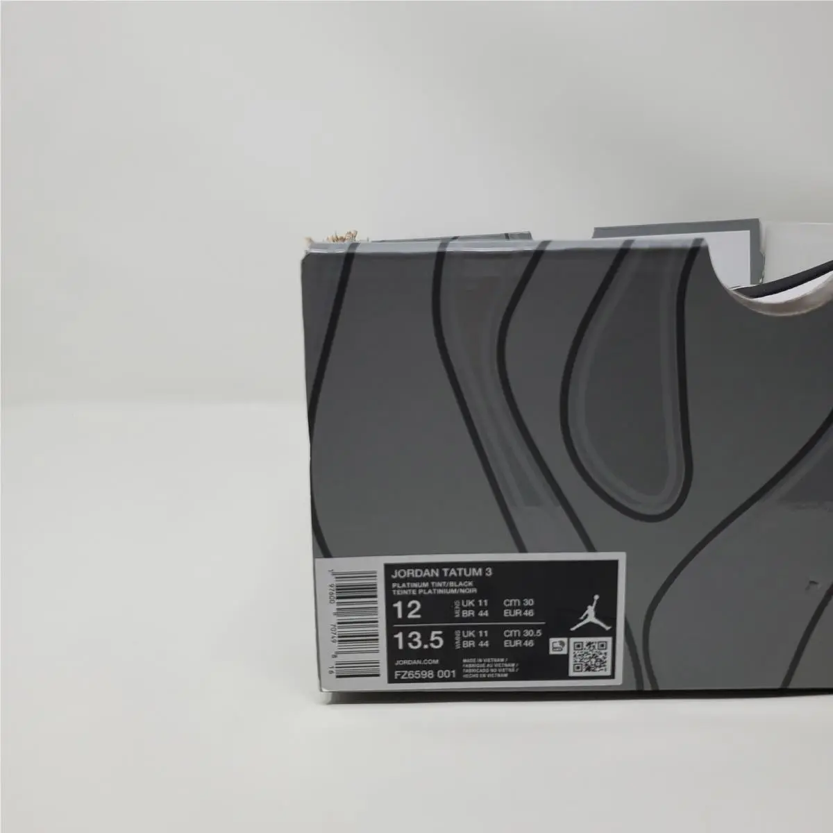 Nike shoes - Jordan Tatum 3 - Tatum - FZ6598-001 - Gray 9