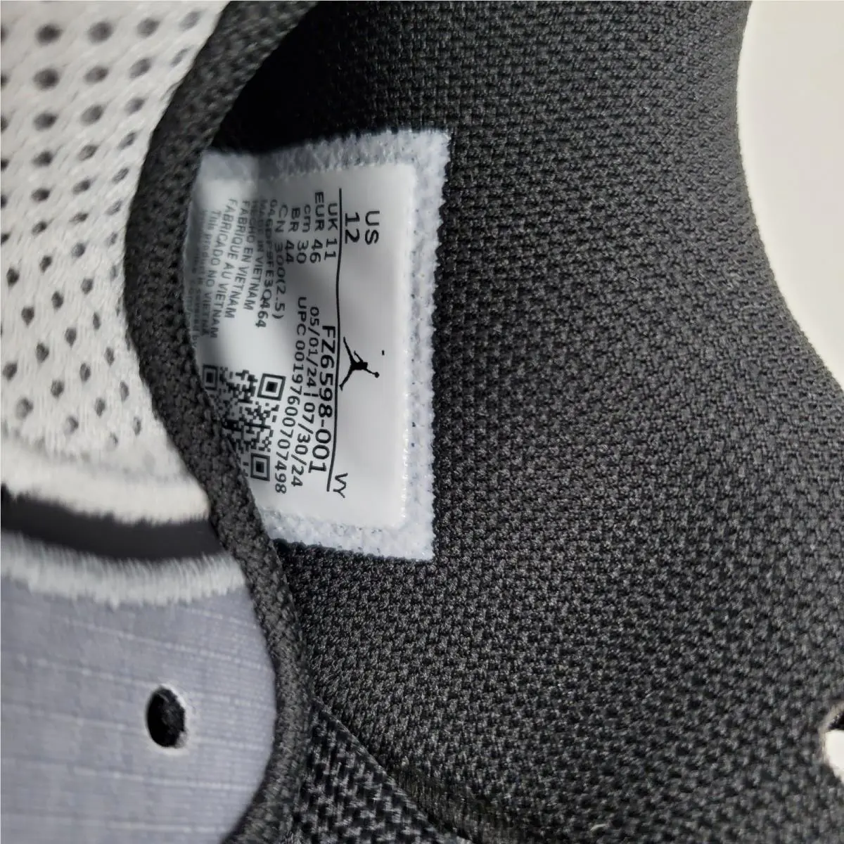 Nike shoes - Jordan Tatum 3 - Tatum - FZ6598-001 - Gray 8