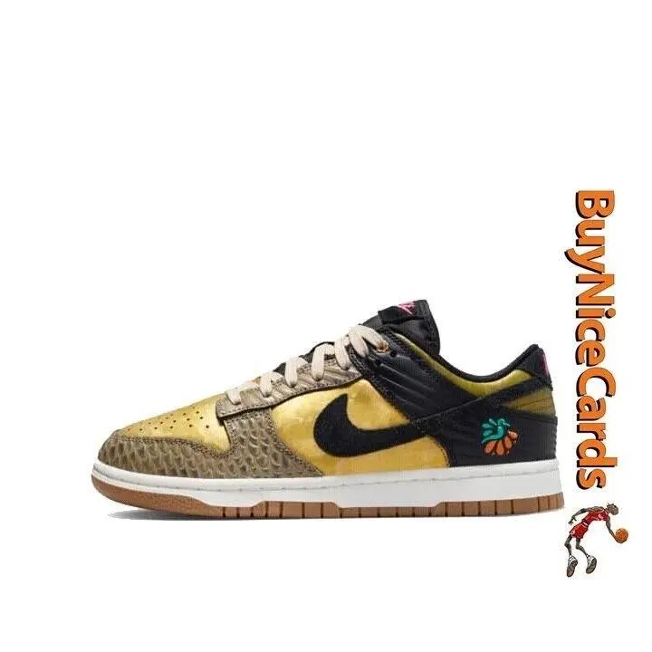 Nike 2023 Dunk Low Prm Dia De Muertos Fq8148-010 - Sz 6w Sz 12.5 X / Sz 11 M