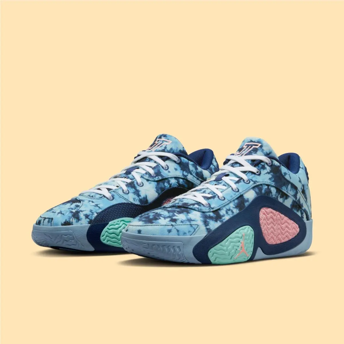 Nike Jordan Tatum 2 Gpx Denim HJ4420-400 Men`s Size 15 Shoes 132F