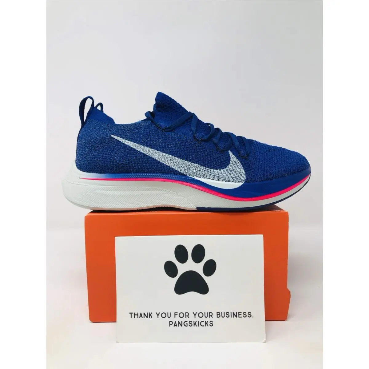 Nike shoes - Nike Vaporfly 4% Flyknit - Vaporfly Flyknit - AJ3857-400 - Blue 0