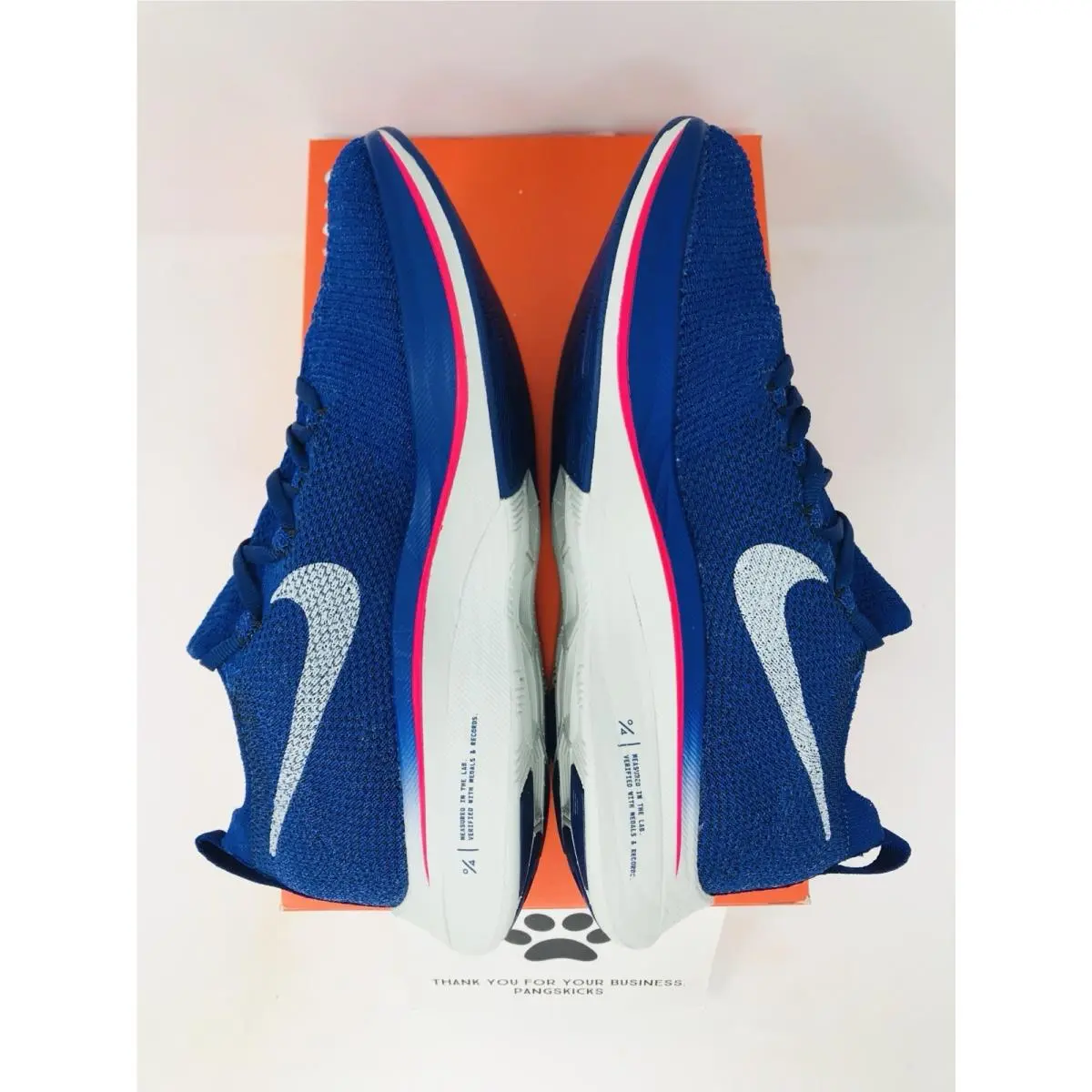 Nike shoes - Nike Vaporfly 4% Flyknit - Vaporfly Flyknit - AJ3857-400 - Blue 2