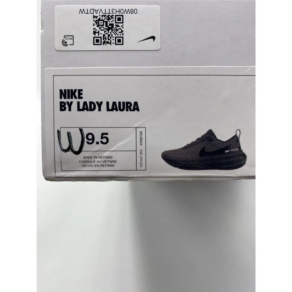 Nike shoes - FZ1427003 - FZ1427 003 - Black/Grey 7