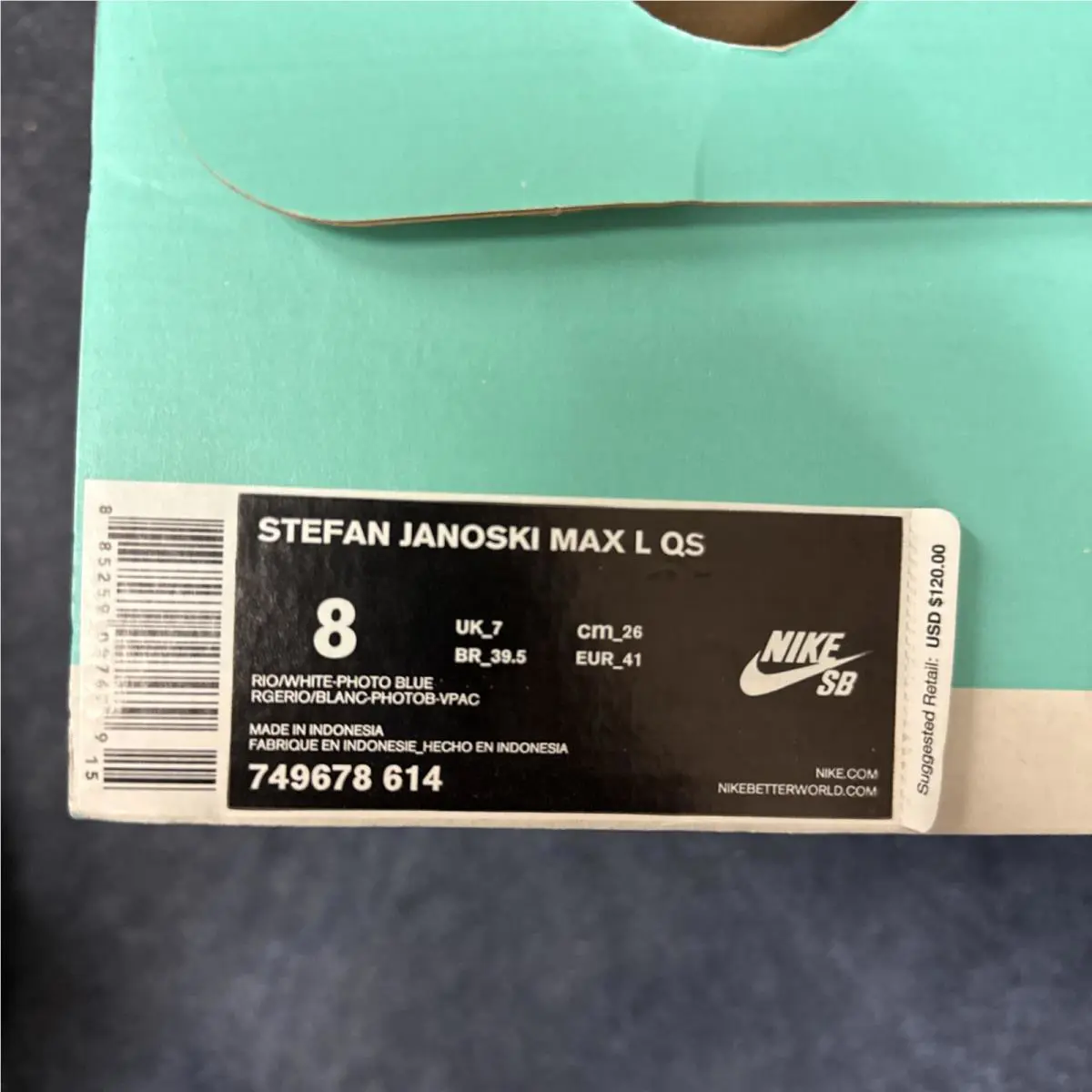 Nike shoes - Nike Stefan Janoski - Stefan Janoski - 749678-614 - Multicolor 6