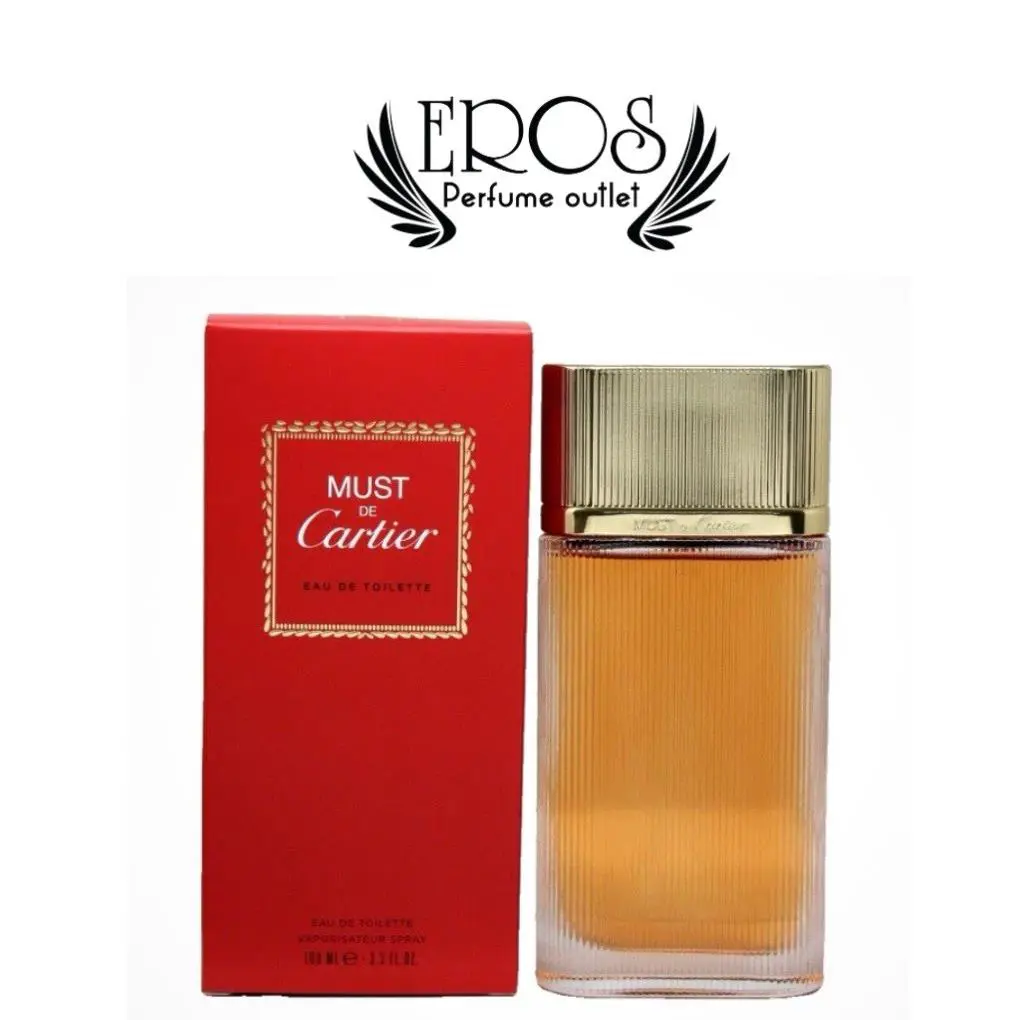 Cartier Must De 3.4oz Women Eau de Toilette Box