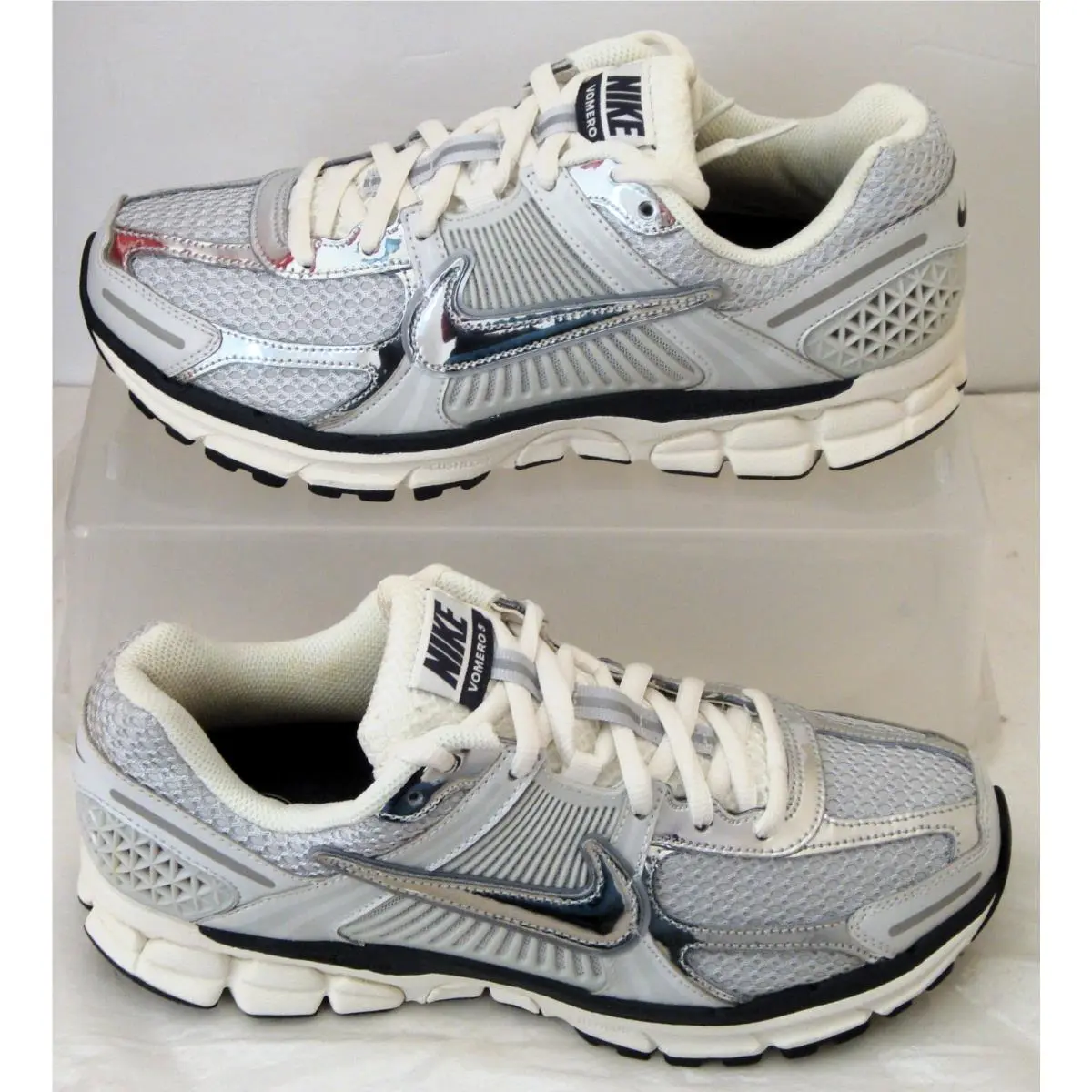 Nike Air Zoom Vomero 5 Photon Chrome Womens US Size 9.5 UK 7 Eur 41 FD0884 025