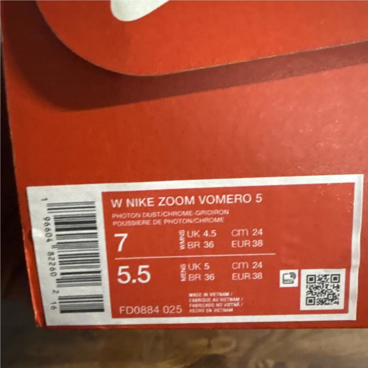 Nike shoes - Nike Zoom Vomero - Zoom Vomero - FD0884 025 - Photon Dust/Chrome-Gridiron (UPC: 196604822626) 10