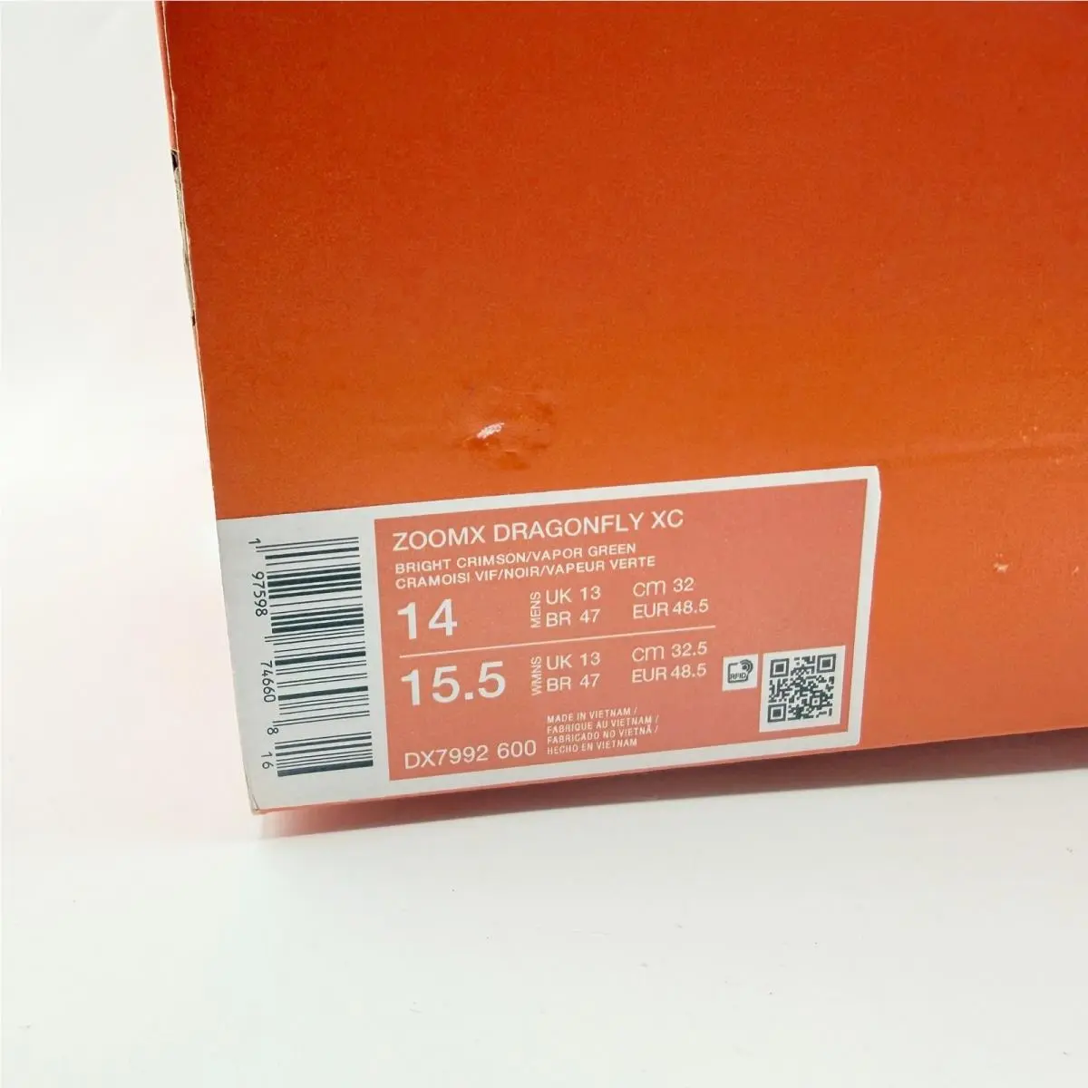 Nike shoes - ZoomX Dragonfly XC - ZoomX Dragonfly - DX7992-600 - Red (UPC: 197598746608) 10
