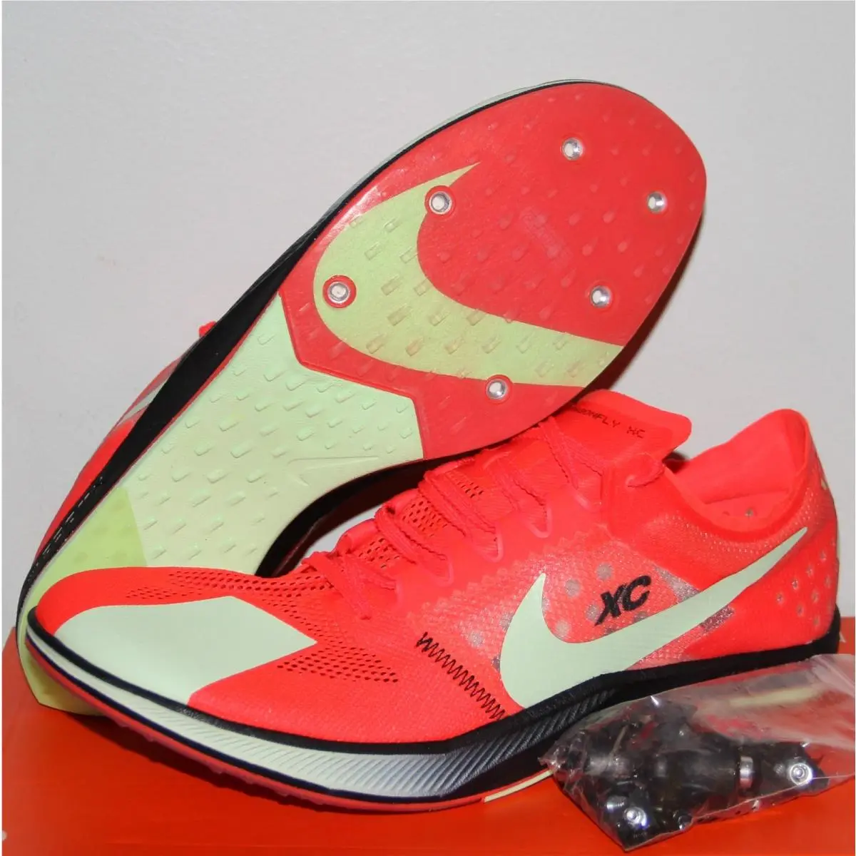 Nike Zoomx Dragonfly XC Cross Country Spikes Mens 11.5 Bright Crimson DX7992-600