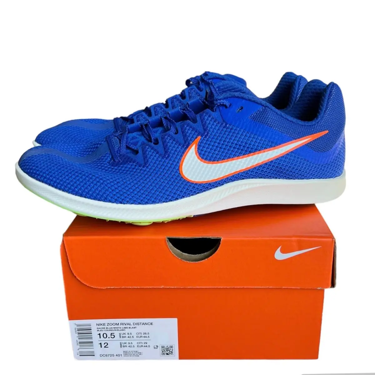 Nike shoes - Nike Zoom Rival Distance - Zoom Rival Distance - DC8725-401 - Blue 1