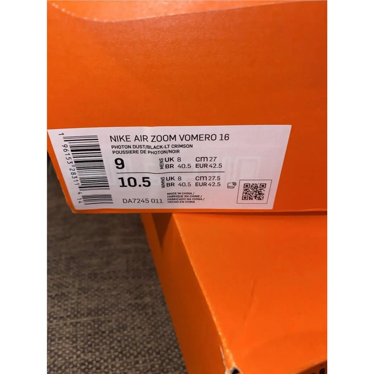 Nike shoes - Nike Air Zoom Vomero 16 - DA7245-011 - White 6