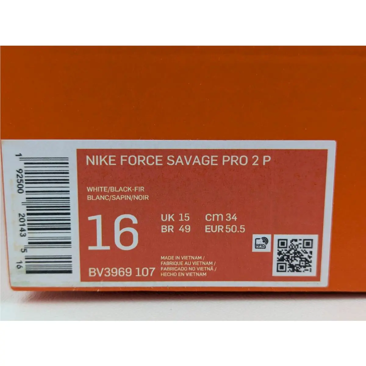 Nike shoes - Nike Force Savage - Force Savage - BV3969-107 - White 7