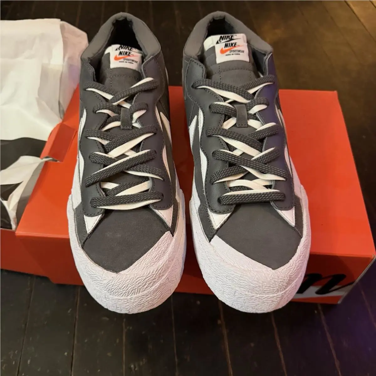Nike shoes - Nike Sacai Blazer - Sacai Blazer - DJ0955-468 - Multi-Color 2