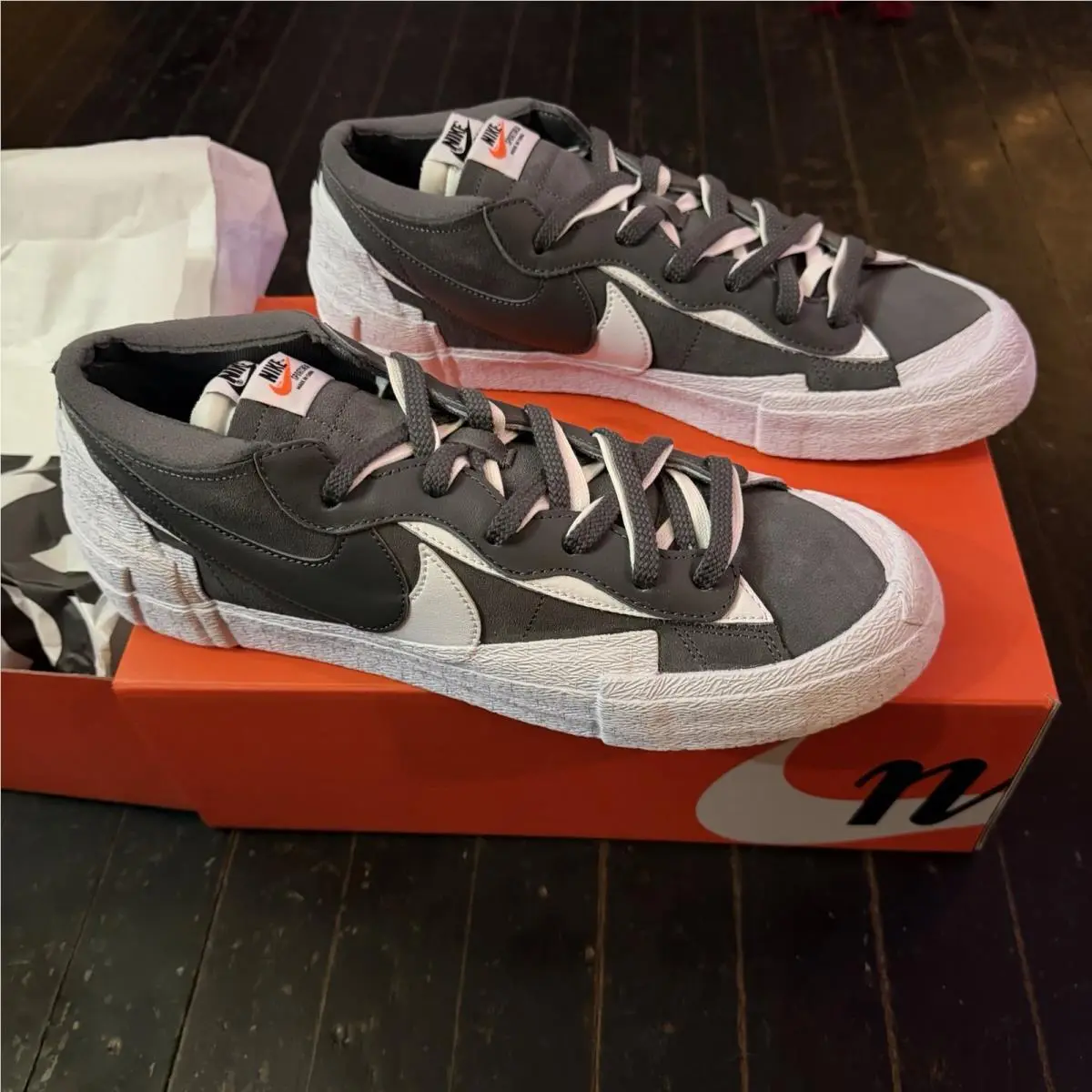 Nike shoes - Nike Sacai Blazer - Sacai Blazer - DJ0955-468 - Multi-Color 1
