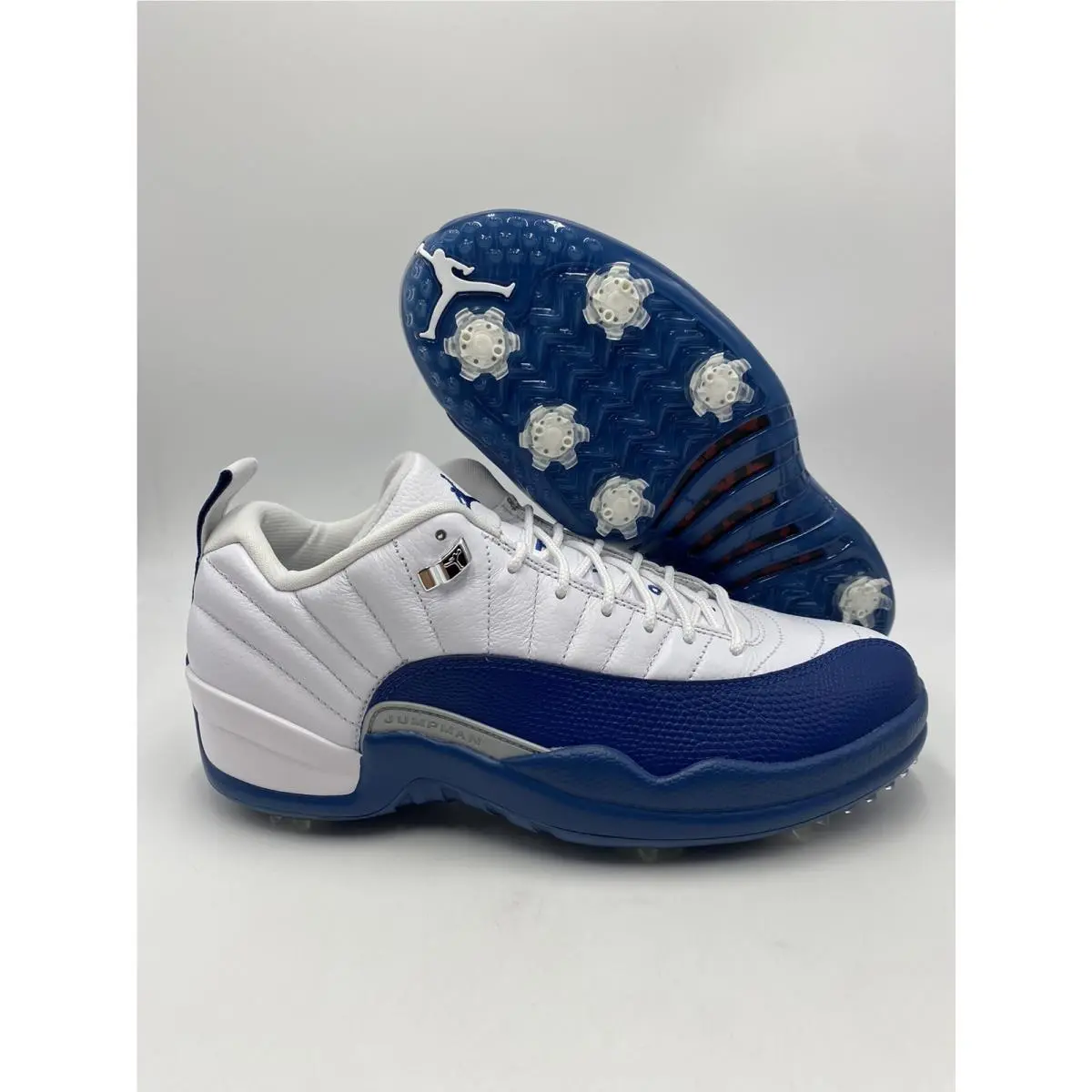 Nike Air Jordan Xii Low Golf White/frch Blue DH4120-101 US Men`s SZ 8