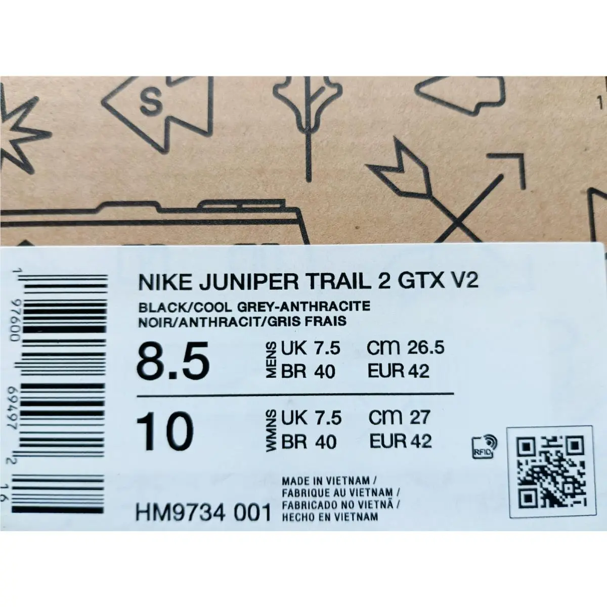 Nike shoes - Nike Juniper Trail 2 - Juniper Trail - HM9734-001 - Black (UPC: 197600669505) 4