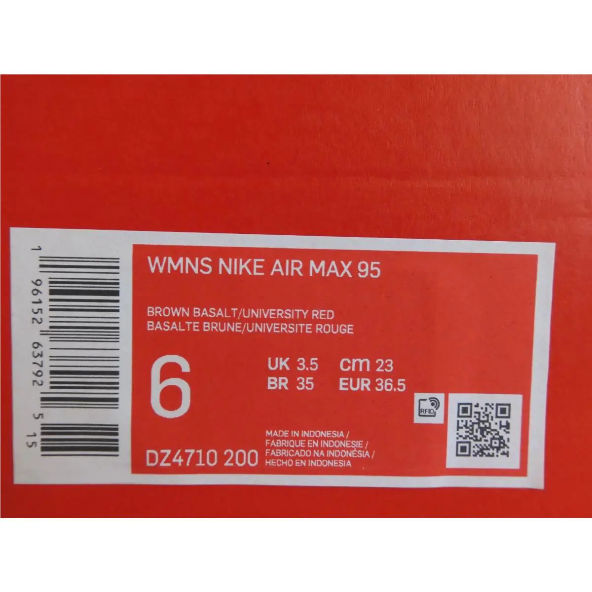Nike shoes - Nike Air Max 95 - Air Max - DZ4710 200 - Brown (UPC: 196152637925) 3