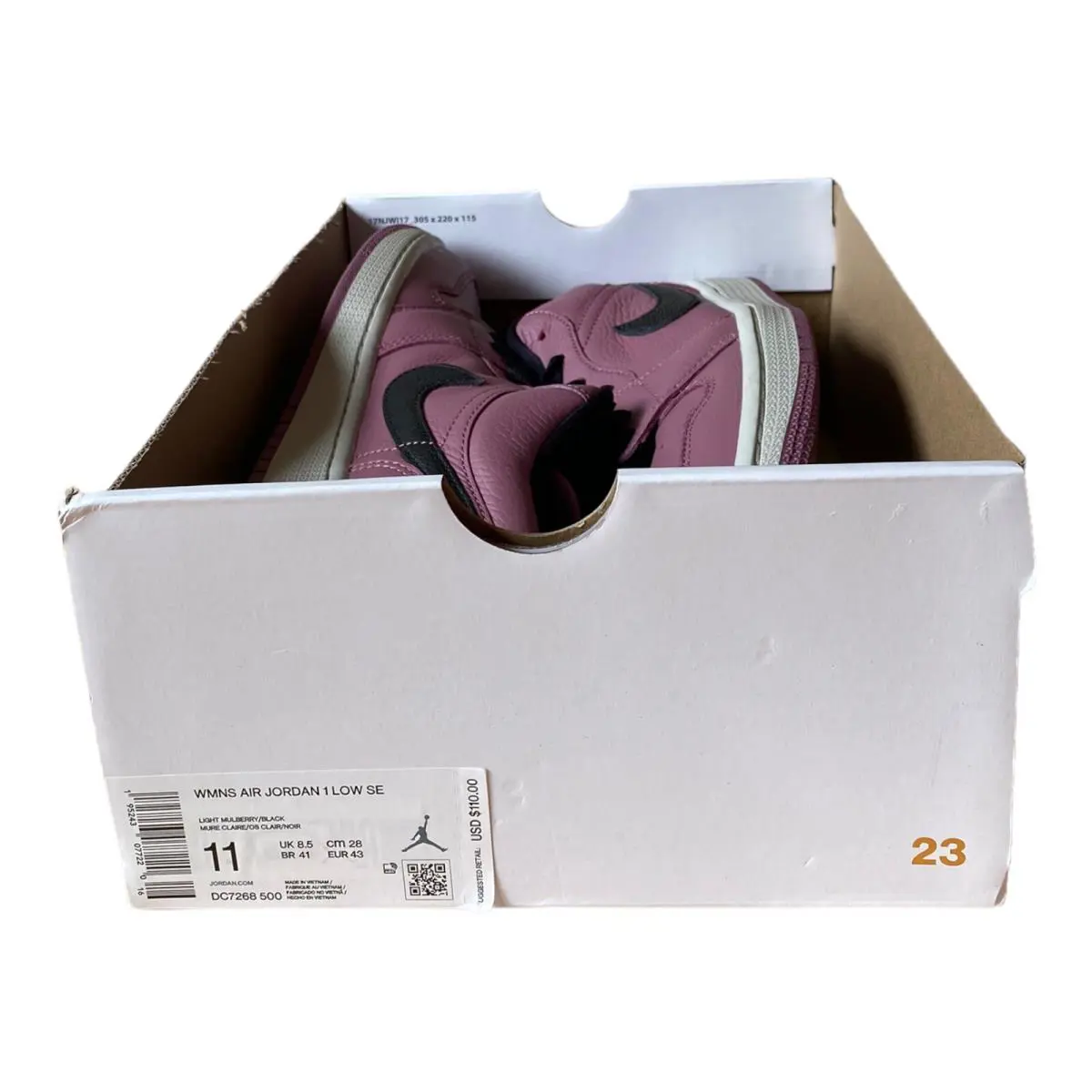 Nike shoes - Air Jordan 1 SE Low - DC7268-500 - Purple 5