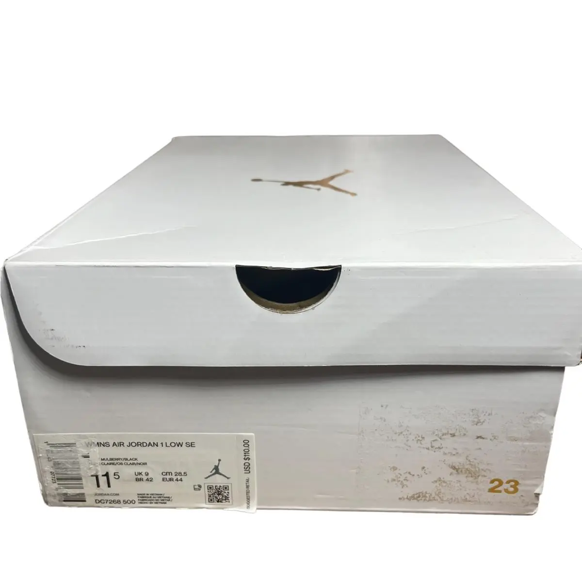 Nike shoes - Air Jordan 1 SE Low - DC7268-500 - Purple 10