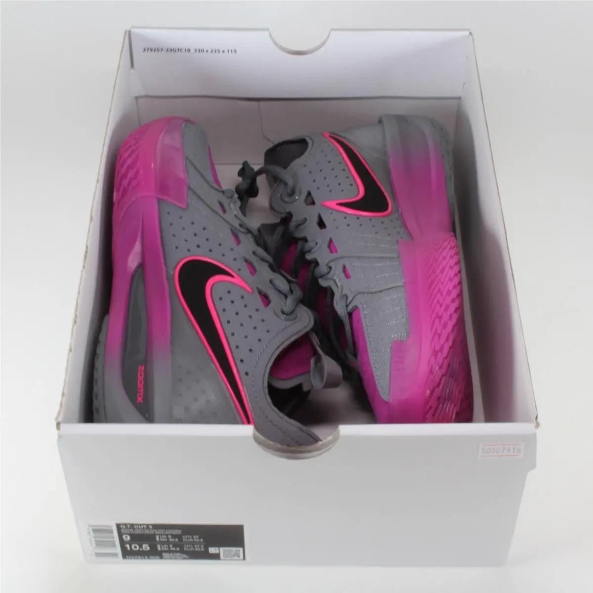 Nike shoes - Nike Air Zoom GT Cut - Dv2913-006 - Gray 10