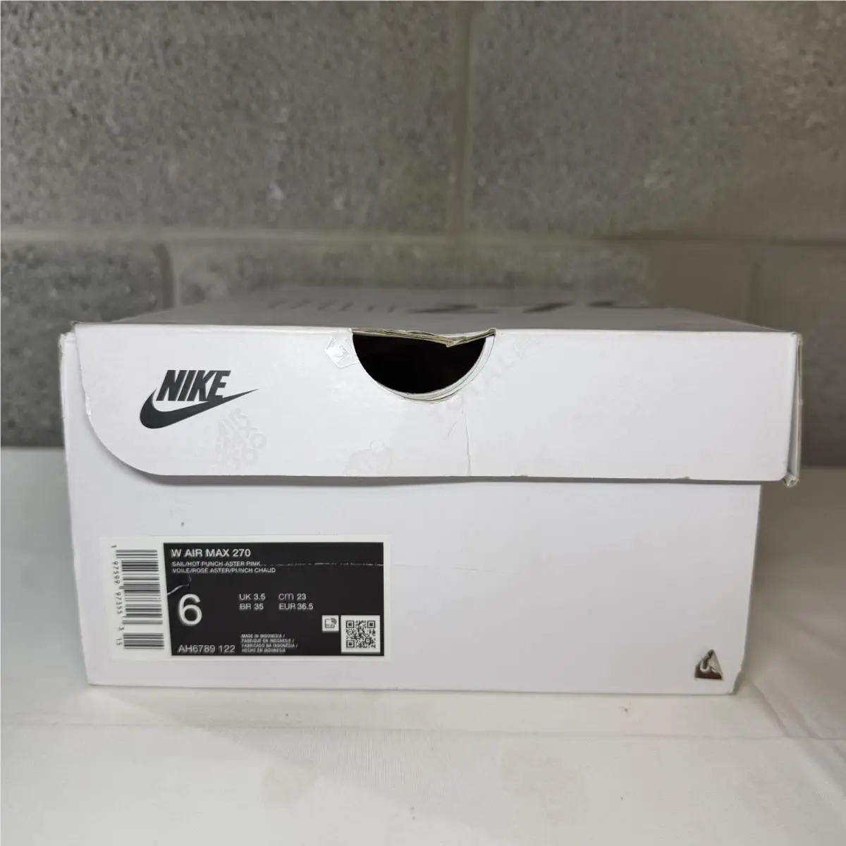 Nike shoes - Nike Air Max 270 - Air Max - AH6789-122 - Sail/Hot Punch-Aster Pink 3
