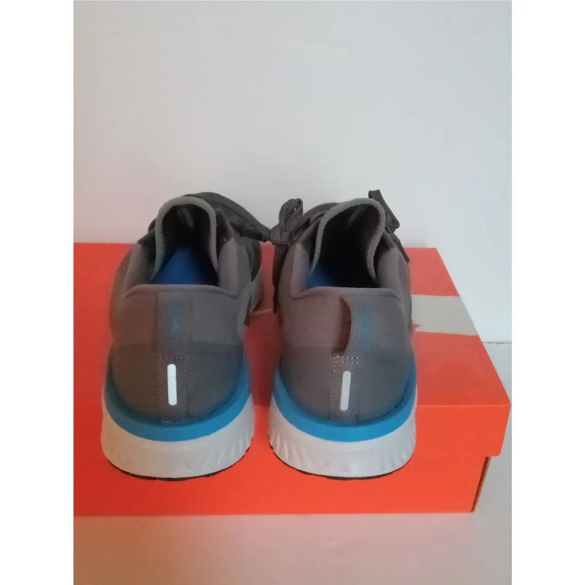 Nike shoes - Nike Odyssey React - Odyssey React - AO9819-008 - Gray, Manufacturer: Thunder Grey/Blue Hero (UPC: 886736413457) 1