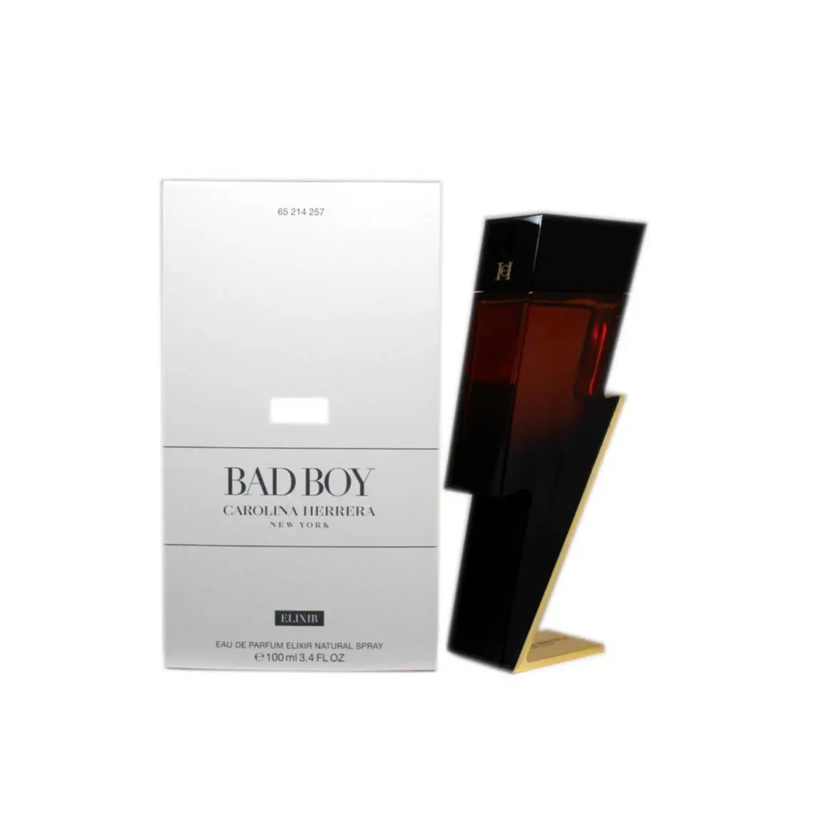 Carolina Herrera Bad Boy Elixir Eau DE Parfum Spray 100 ML/3.4 Fl.oz. T
